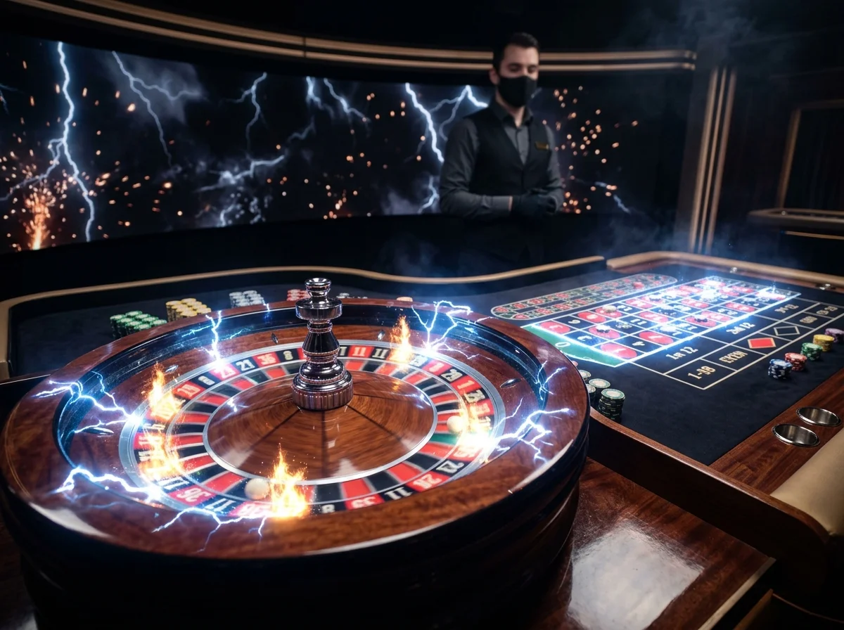 Lightning Roulette sur Tortuga Casino