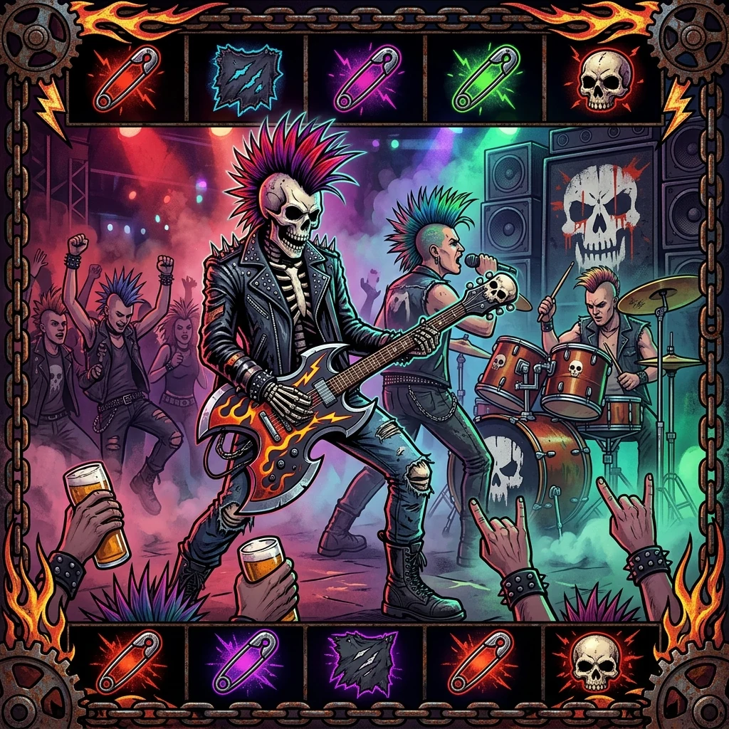 Punk Rocker sur Tortuga Casino